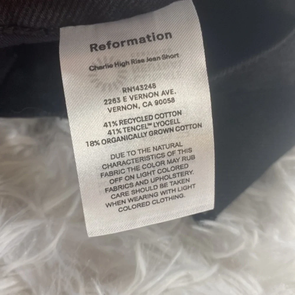 Reformation Charlie high rise jean short in Seattle 31 NWT